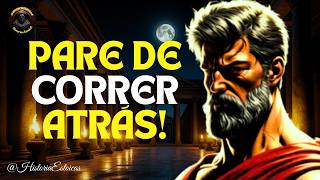 ESTOICISMO : PARE DE PROCURAR! Quando Você Para, Tudo começa a Fluir.