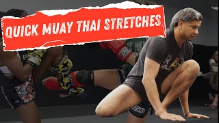 Quick Stretching and Mobility Routine for Muay Thai and Kickboxing
