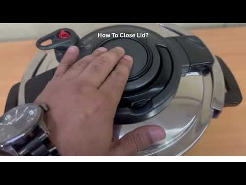 How to Use Korkmaz Alessa Pressure Cooker Lid?