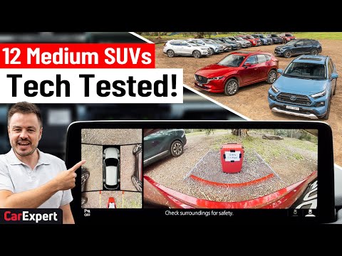 Best SUVs: Top 12 medium SUVs tech compared - nav, cameras & phone quality tested!