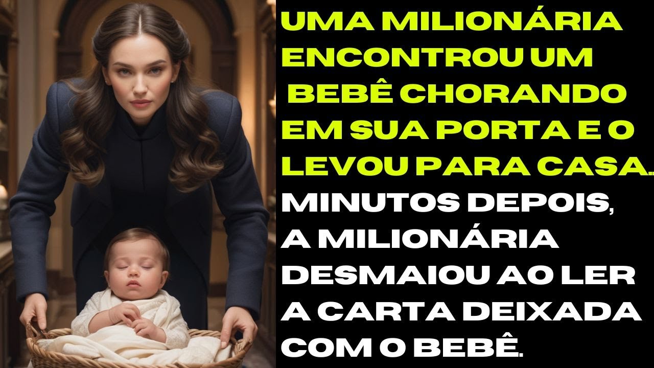 Bebê Chora na Porta de Uma Milionária, Ela o Resgata e Uma Surpresa Devastadora a Aguarda!