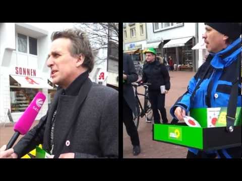 Fukushima mahnt! - Antiatomspaziergang in der hannoverschen Innenstadt