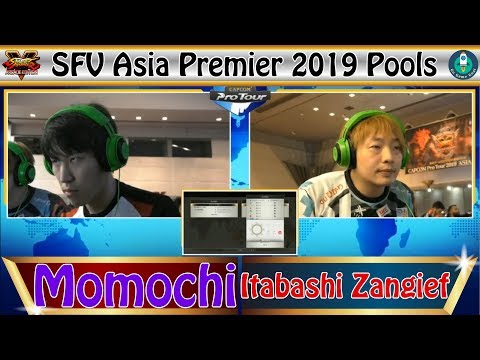 2019 TGS｜SFV Asia Premier - Pools to TOP 8｜VICTRIX Momochi (Kolin) vs DNG Itabashi (Zangief)