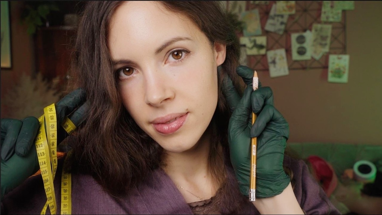 ASMR Ear Marking & Measuring | Can You Resist the Tingles?