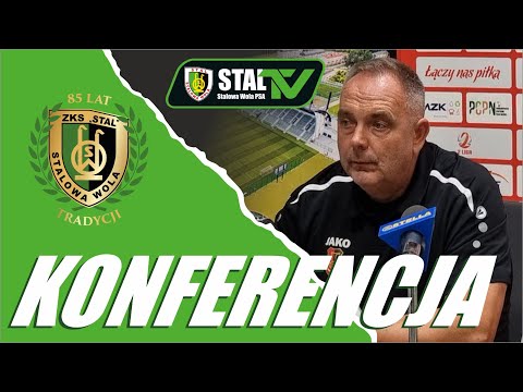 Konferencja prasowa po meczu Stal Stalowa Wola - Polonia Bytom (24.09.2023)
