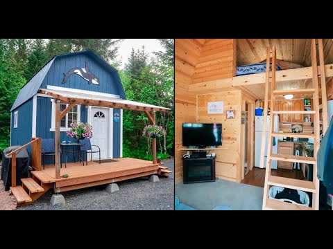 Alaskan 12x16 Shed Tiny House - Living In Style On A Budget