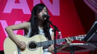 Sakura Fujiwara at Japan Travel Fair 2014 1st Session 1