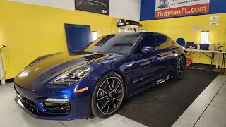 How to properly Tint the Windows on a Porsche Panamera with Xpel Prime XR Plus Ceramic Window Film