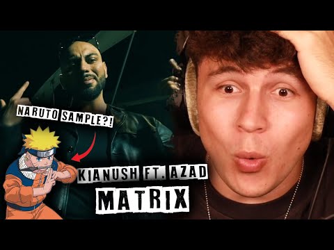 😱💯DRILL BEAT mit NARUTO SAMPLE?!?...Reaktion : KIANUSH FT. AZAD - MATRIX (prod. by KIANUSH)
