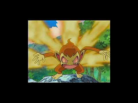 Pokemon ash chimchar vs paul ursaring battle #short
