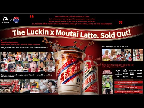 Luckin Coffee x Kweichow Moutai: Moutai Latte — The Sauce-Flavored Latte Collab