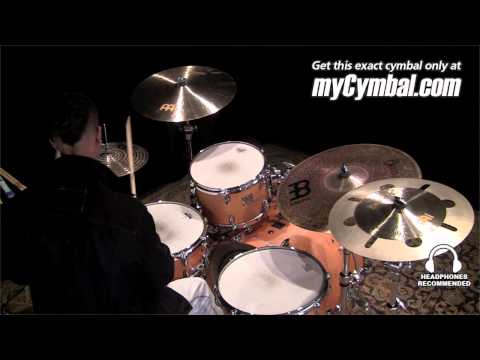 Meinl 13" Byzance Dark Spectrum Hi Hat Cymbals - Played by Ramon Sampson (B13SH-1110511M)