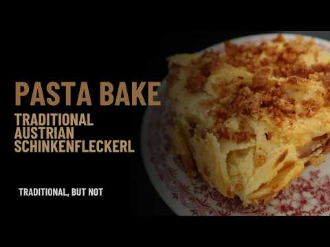 Austrian Pasta Bake: Schinkenfleckerl with Homemade Noodles & Leftover Easter Ham 🇦🇹