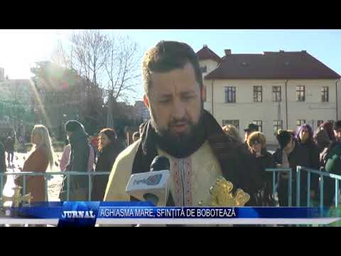 AGHIASMA MARE, SFINȚITĂ DE BOBOTEAZĂ