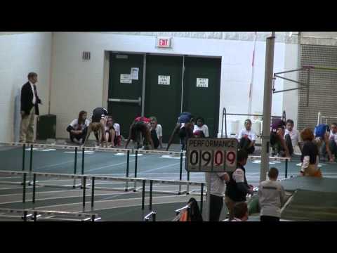 3A Girls 60m Hurdle Prelims Heat 2 - Illinois Top Times 2014
