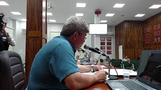 Explanação do Vereador Miguel 11 09 2017