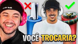 O MELHOR TROCA OU NÃO TROCA? - React Aqueles Caras