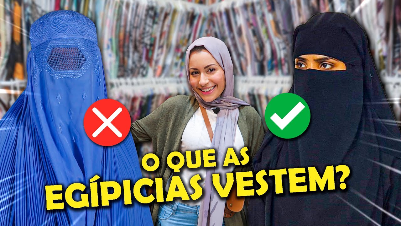 (eng sub) WHAT DO EGYPTIANS WEAR? Lingerie Stores, Islamic Clothes and + | Brazilian in Egypt