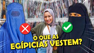 O QUE AS EGIPCIAS VESTEM? Lojas de Lingeries, Roupas Islâmicas e + | Brasileira no Egito