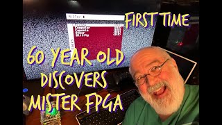 60 Year Old - 1st MiSTer FPGA Experience - 8bit Retrogaming - Videogames - Dig Dug - DE10 Nano