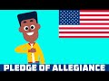Pledge of Allegiance Video for Kids | preschool, kindergarten, elementary, homeschool for kids