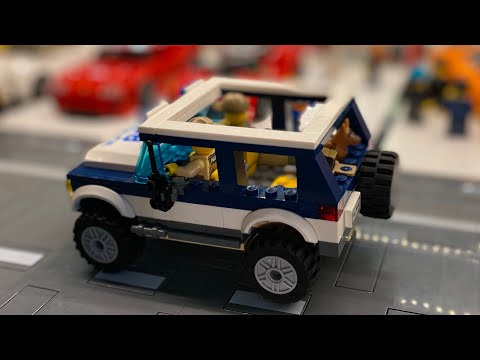 Lego swamp police suv upgraded to 8studs wide