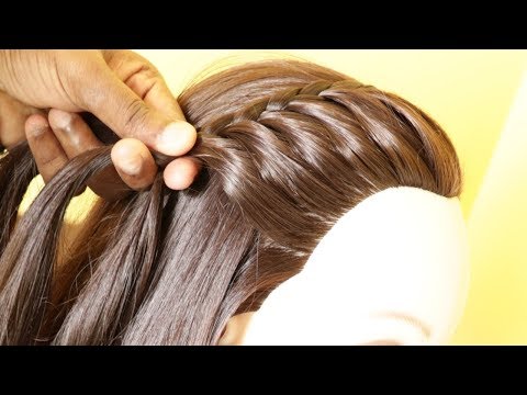 Beautiful Side french Braided Hairstyle | Hairstyle...