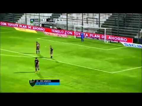Golazo en el futbol argentino , Aparicio . / Elias Toto Ibauza