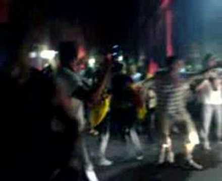 Euro 2008 Halbfinale Eschweiler Fans Dürener Straße