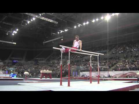 DANIEL KEATINGS - GOLD - PARALLEL BARS - APPARATUS FINAL 2014 BRITISH - SENIOR - MASTERS
