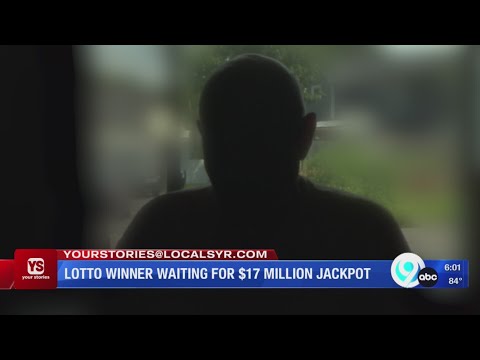 Lotto winner waiting for $17 million jackpot