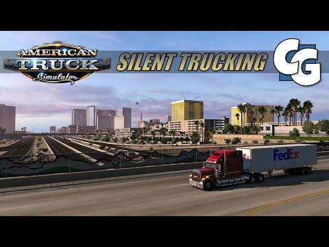 Silent Trucking - Freightliner Classic XL - San Diego to Las Vegas - ATS 1.38 Beta (No Commentary)