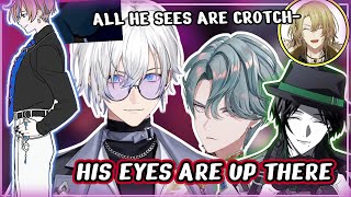 Kaelix got "freaky" for his coworkers' body part.. [NIJISANJI EN]