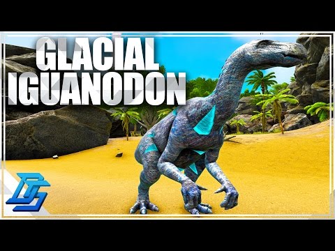 Pugnacia Glacial Iguanodon Tame , Making Gold Coins - Ark Survival Evolved - Pt 2