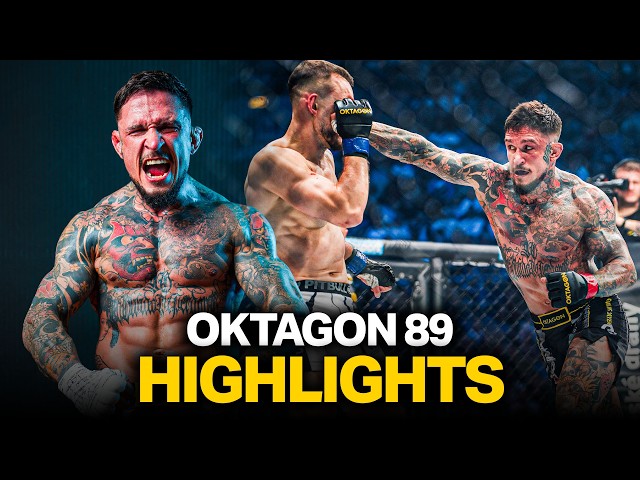 OKTAGON 89 Highlights | Bratislava’s Explosive MMA Night