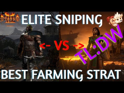 TL:DW EDITION: FARM BETTER THAN A SORCERESS | Elite Sniping | Diablo 2 Resurrected D2R Ladder Season