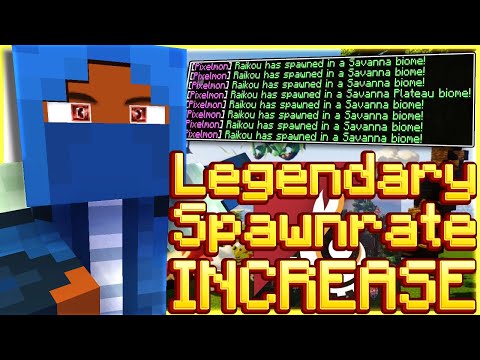 How To INCREASE Legendary Spawn Rate For Pixelmon REFORGED! (2025)