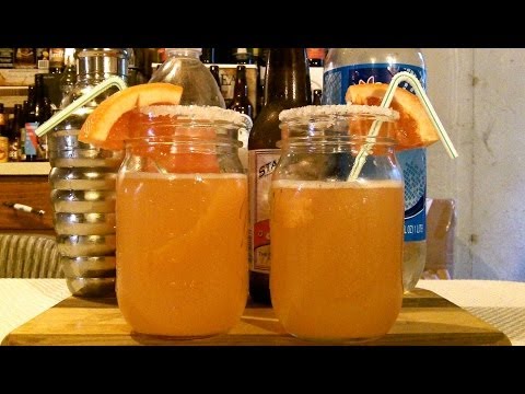 How To Make A Grapefruit Radler (Shandy) Beer Cocktail RECIPE INCLUDED DJs BrewTube