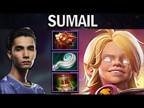 SUMAIL INVOKER WITH SOLAR CREST - DOTA 2 7.27 GAMEPLAY