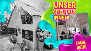 ★ Spielhaus für den Garten ★ Komm rein ★ Umbau Fenster ★ Kinderspielhaus Tom ★ Wooden Playhouse Kids