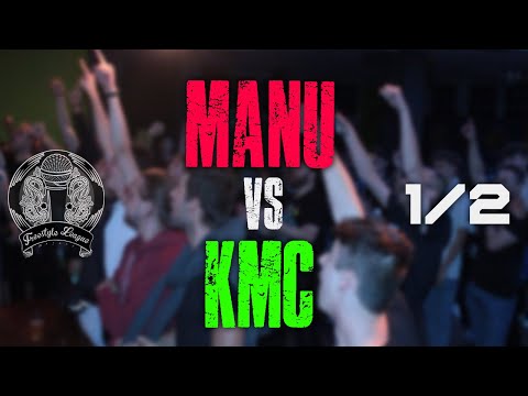 [1/2] MANU vs KMIECIU | Ustawka vol. 1 | Sezon 6 | Poznań Freestyle League
