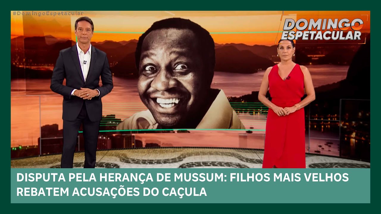 Disputa pela herança de Mussum: Filhos mais velhos rebatem acusações do caçula |Domingo Espetacular