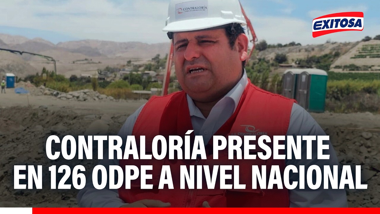 🔴🔵 Contraloría cuenta con presencia en 126 ODPE a nivel nacional para la segunda vuelta