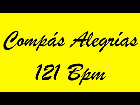 Compás Alegrías 121 Bpm - Bases Flamencas