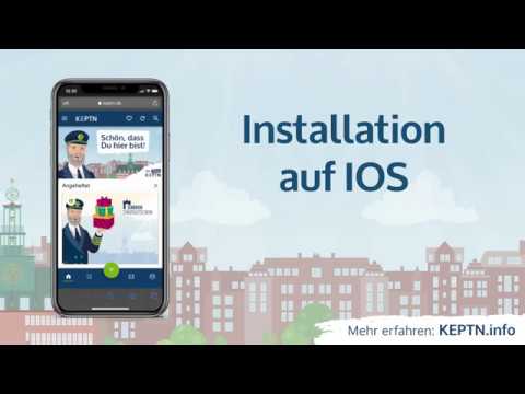 KEPTN – Die Emden-App – Installation auf iOS