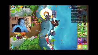 BTD6 - xQc Losing to Round 63 Compilation