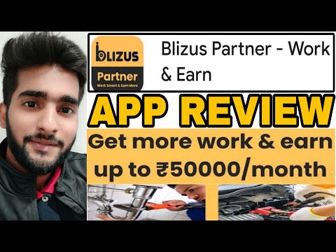 Blizus partner  work and earn app review | MD TALKIES