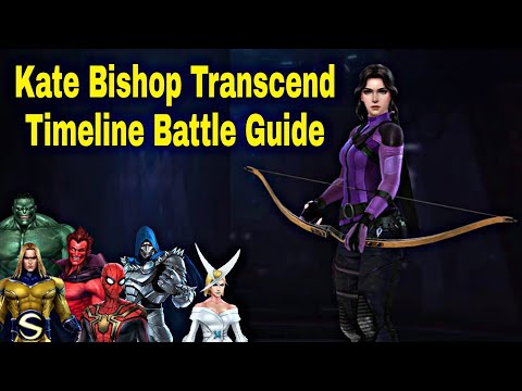 Kate Bishop Worth For Timeline Battle? Kate Transcend Timeline Battle Guide - Marvel Future Fight