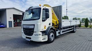 DAF LF 250 / 4X2 / CAJA CERRADA – 7,3 + HDS HYVA HB 150X -E3 / DIRECCIÓN