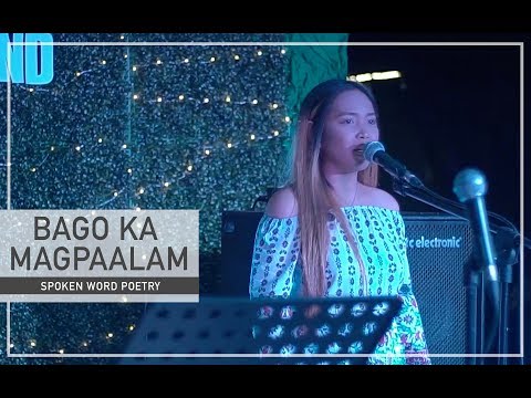 BAGO KA MAGPAALAM - Spoken Word Poetry | By Beverly Cumla